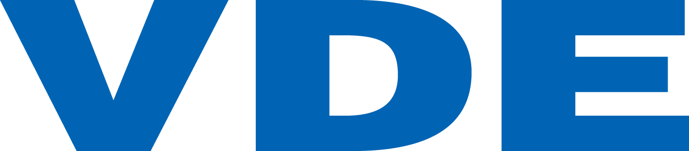 VDE Logo RGB  (JPG)

blau
Echtfarbe: HKS 39
CMYK: 100/50/0/0
sRGB: 0/100/180
Hex: #0069b4
Pantone C: 2935 C