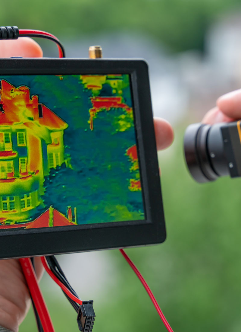 Thermografie Prüfung am Haus oder elektrische Anlage nach DGUV Vorschrift
